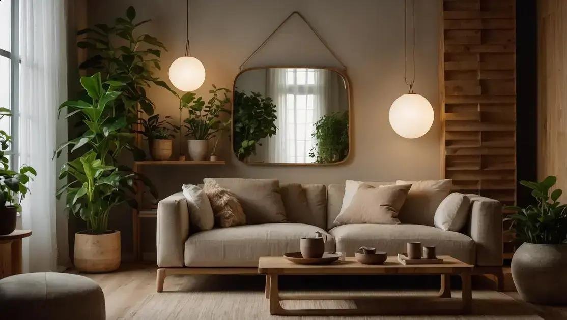 5 estilos de decoração que combinam com espelho orgânico e transformam seu espaço