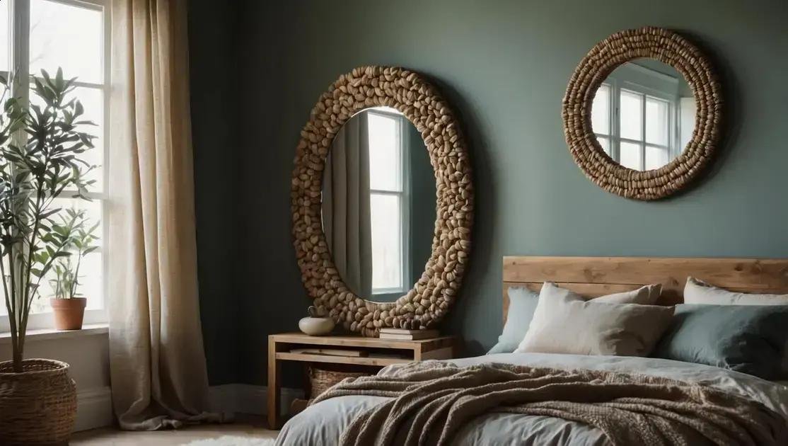 Como escolher o espelho orgânico ideal para seu quarto e transformar seu espaço