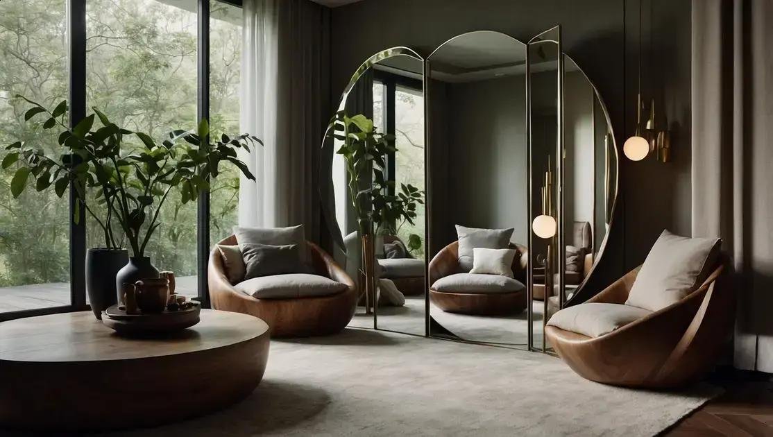 Como o espelho orgânico transforma ambientes pequenos e amplia espaços