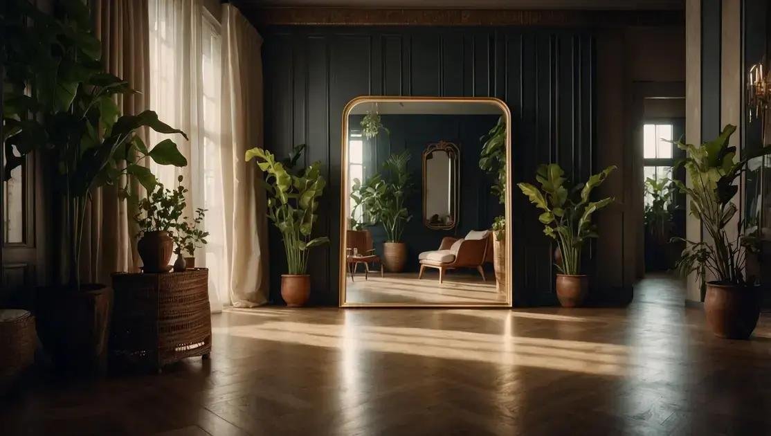 Como o espelho orgânico transforma ambientes pequenos e amplia sua casa