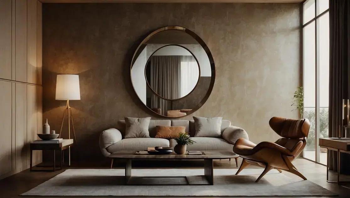 Espelho orgânico (design artístico): transforme sua decoração com estilo e inovação