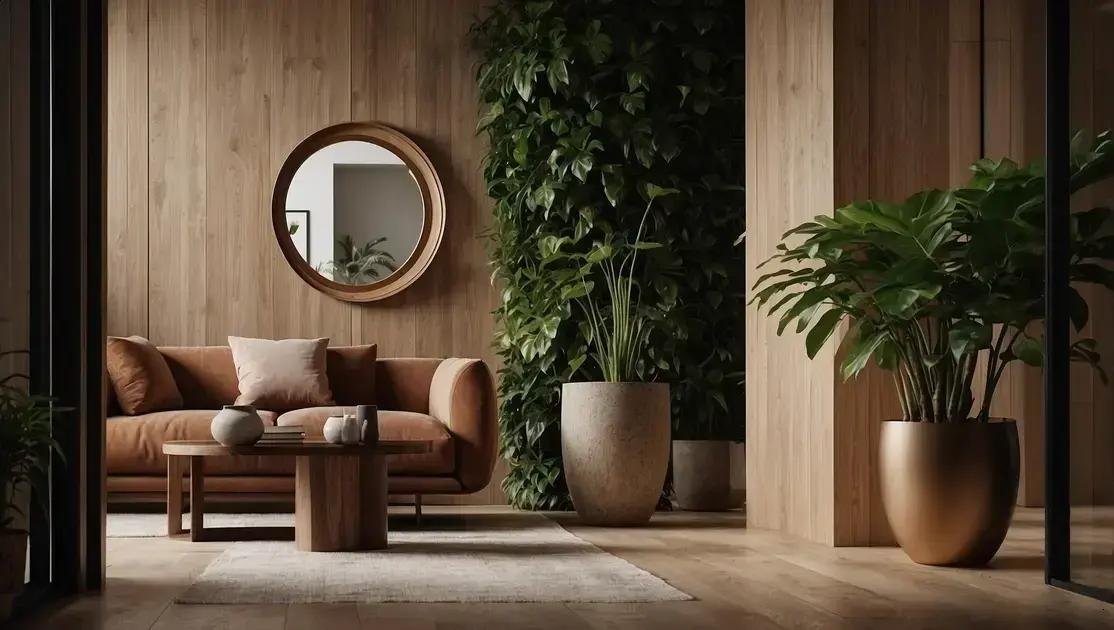 Espelho orgânico em halls de entrada: transforme suas primeiras impressões agora