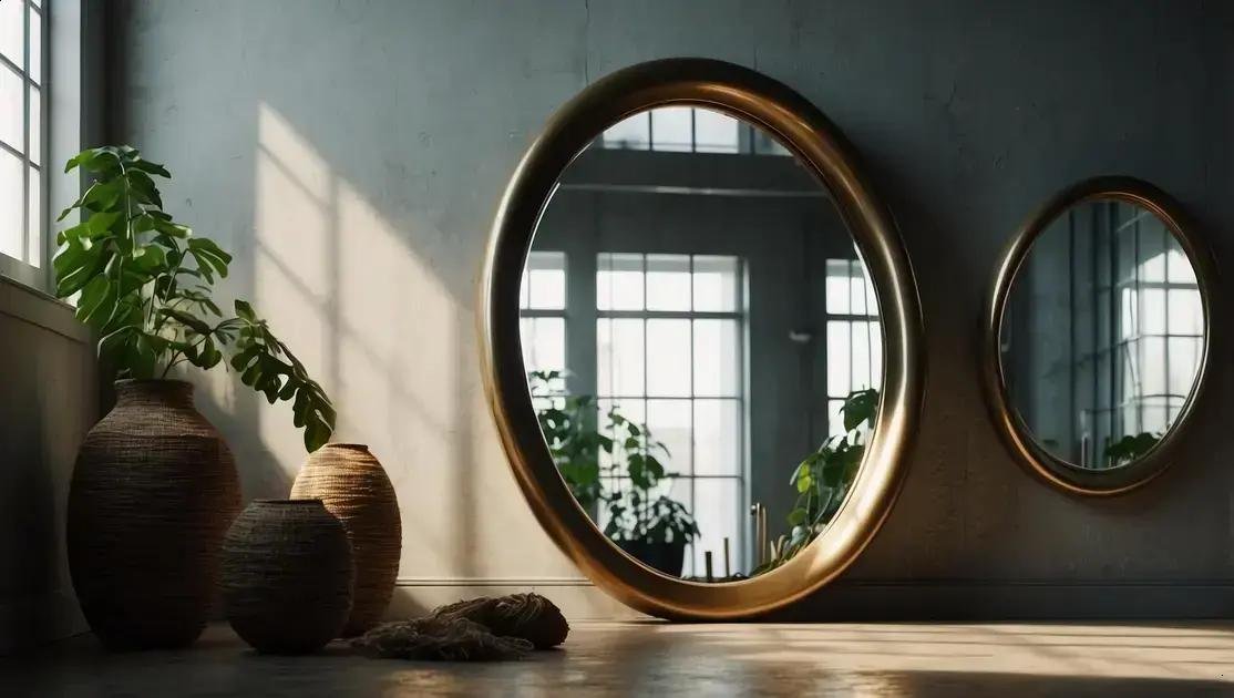 Espelho orgânico: entenda por que essa tendência invade o design de interiores