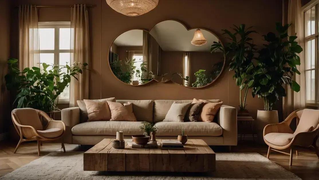 Espelhos orgânicos e decoração afetiva: como transformar seu ambiente com estilo e emoção