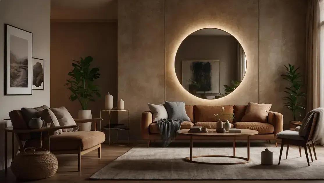 spelho decorativo orgânico gota d’água 35x70 cm: toque moderno e versátil para sua parede